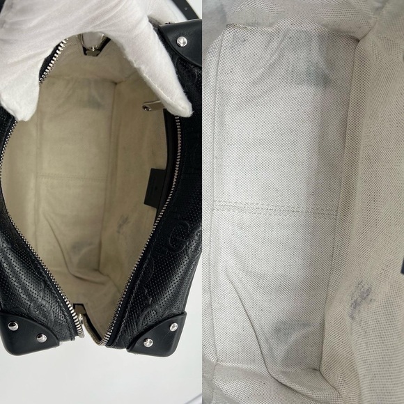 ❌SOLD❌Authentic Gucci GG embossed leather trunk bag - Picture 11 of 16